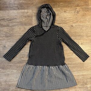 Tea collection dress with hood